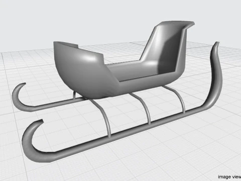Sled - Type 5 3D Model