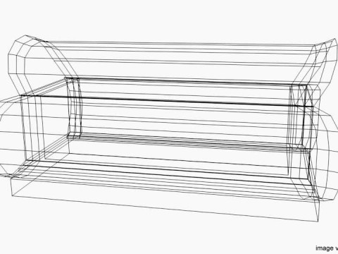 Coffin - Chinese Modello 3D