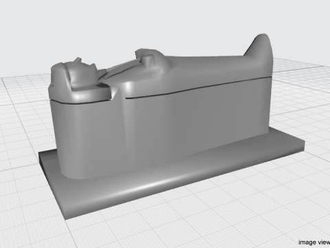 Coffin - Egyptian Model 3D