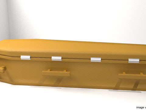 Coffin - Hexagonal Box 3D Model