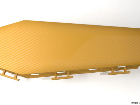 Coffin - Hexagonal Box 3D Model