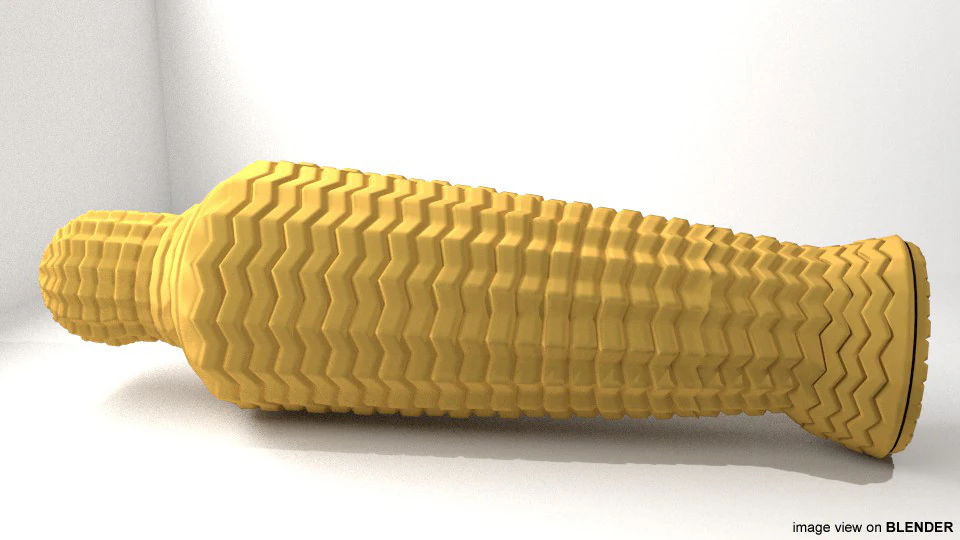 Coffin - Rattan Bamboo 3D Model .c4d .max .obj .3ds .fbx .stl .blend
