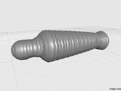 Coffin - Rattan Bamboo 3D Model