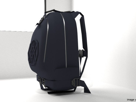 Backpack - Daypack 3Dモデル
