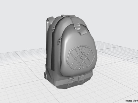 Backpack - Daypack 3Dモデル