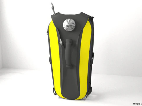 Sırt &Ccedil;antası - Hidrasyon 3D Model