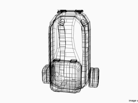 Backpack - Military 3Dモデル