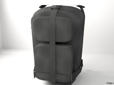 Рюкзак - Спеціальний 3D Модель