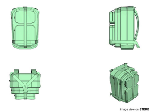 バックパック - 特殊用途 3Dモデル