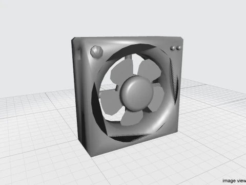 Fan - Box 3D Model