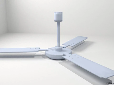 Ventilatore - Soffitto Modello 3D