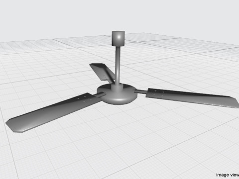 Fan - Ceiling 3Dモデル