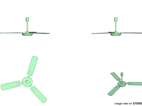 Fan - Ceiling 3Dモデル