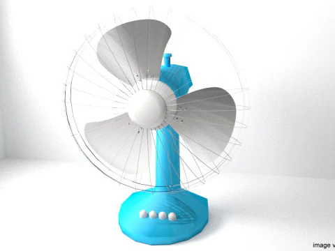 Ventilatore - Desktop Modello 3D