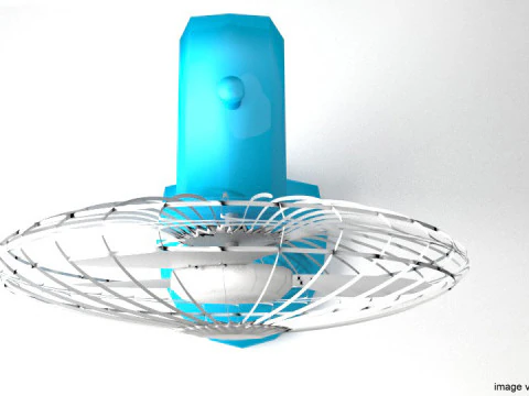 Fan - Desktop 3D Model