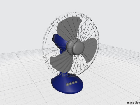 Fan - Desktop 3Dモデル