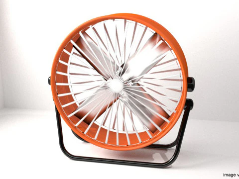 Ventilator - Mobiliteit 3D Model