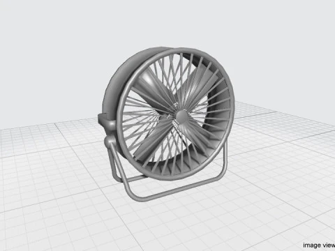 Fan - Mobility 3D Model