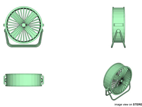 Fan - Mobility 3D Model