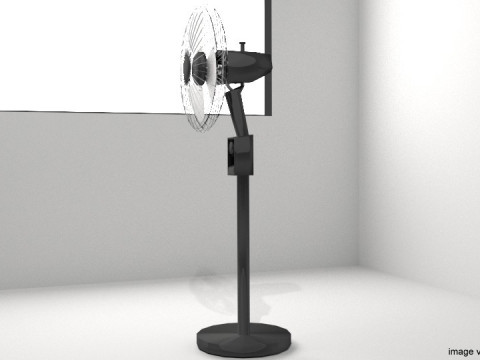 Fan - Standing 3D Model