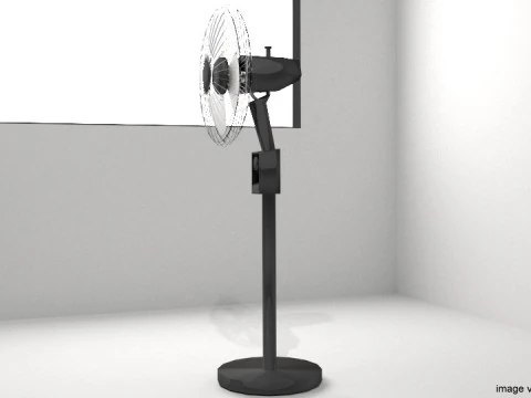 Fan - Standing 3D Model