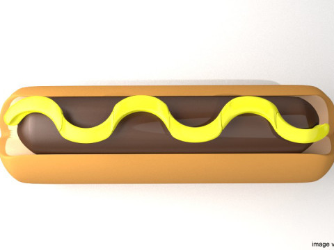 Fast food - Hotdog Modelo 3D