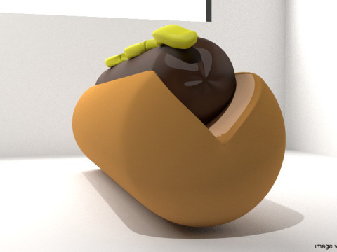 Fast food - Hotdog Modelo 3D