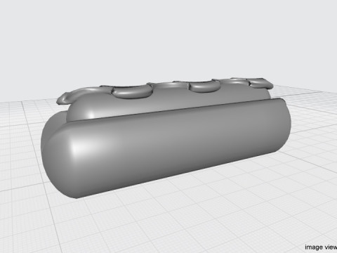 Fast food - Hotdog Modelo 3D
