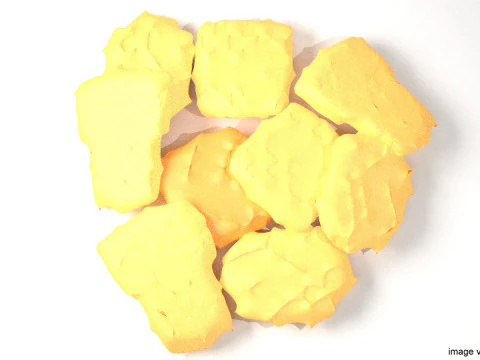 Fast food - Nuggets 3D Model