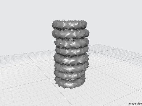 Fast food - Onion Rings 3Dモデル
