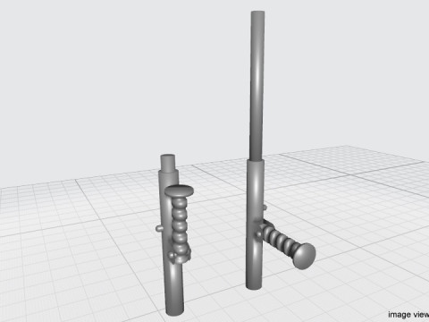 Double Sticks - Compact 3Dモデル