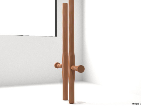 Double Sticks - Wooden 3Dモデル