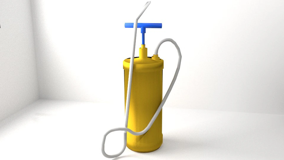 Compression Sprayer - Type 1 3D Model .c4d .max .obj .3ds .fbx .stl .blend 