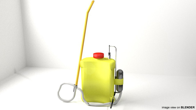 Compression Sprayer - Type 2 3Dモデル .c4d .max .obj .3ds .fbx .stl .blend 