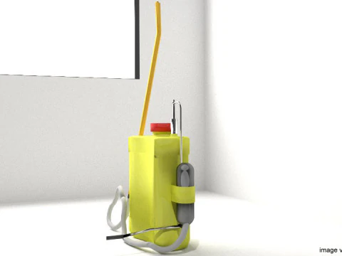 Pulverizador de Compress&atilde;o - Tipo 2 Modelo 3D