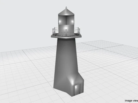 Lighthouse - Type 1 3D Model