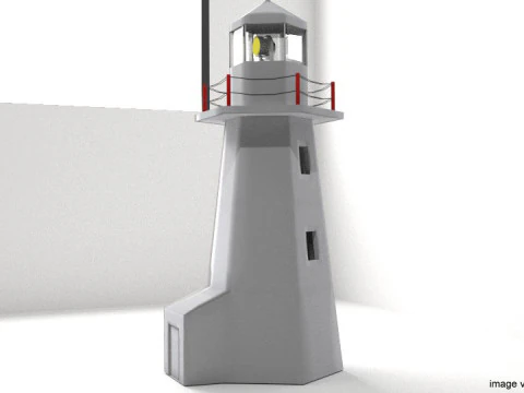 Lighthouse - Type 1 3D Model