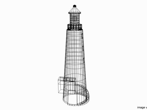 Lighthouse - Type 2 Model 3D