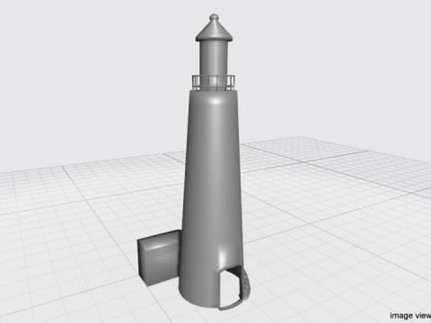 Lighthouse - Type 2 Model 3D