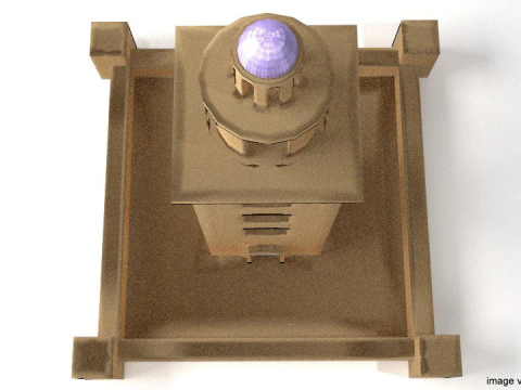 Leuchtturm - Typ 3 3D Modell