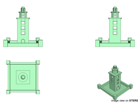 Lighthouse - Type 3 3Dモデル