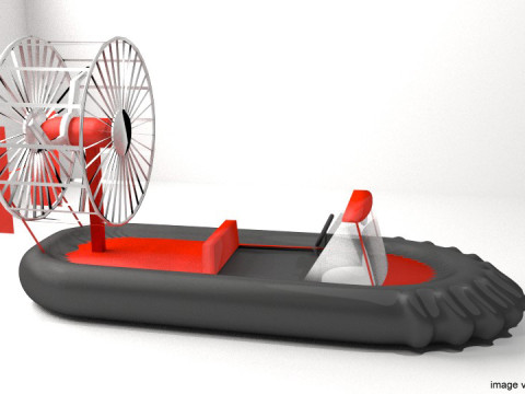 Hovercraft - Type 1 3Dモデル