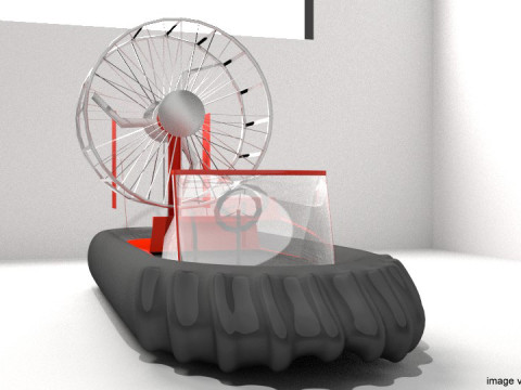 Hovercraft - Type 1 3D Model