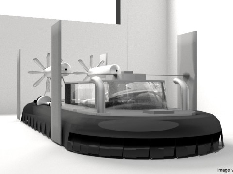 Hovercraft - Type 2 3Dモデル