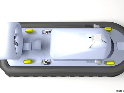 호버크라프트 - 유형 3 3D 모델