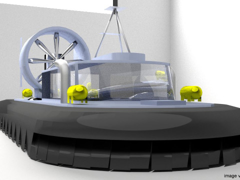 Hovercraft - Type 3 3Dモデル