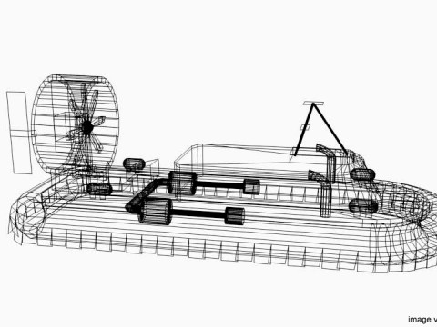 Hovercraft - Type 3 3Dモデル
