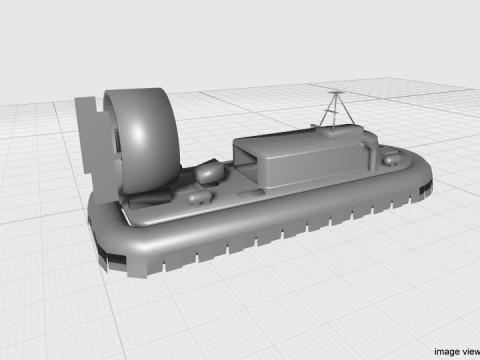 Hovercraft - Type 3 3Dモデル