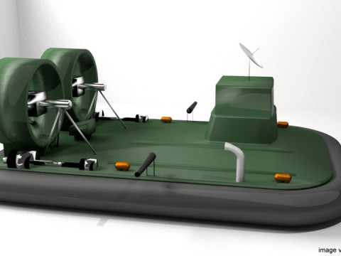 Hovercraft - Type 5 3D-Modell