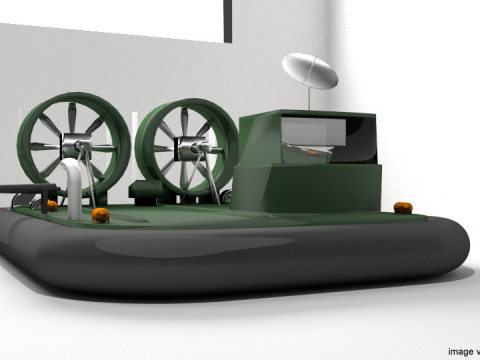 Hovercraft - Type 5 3Dモデル